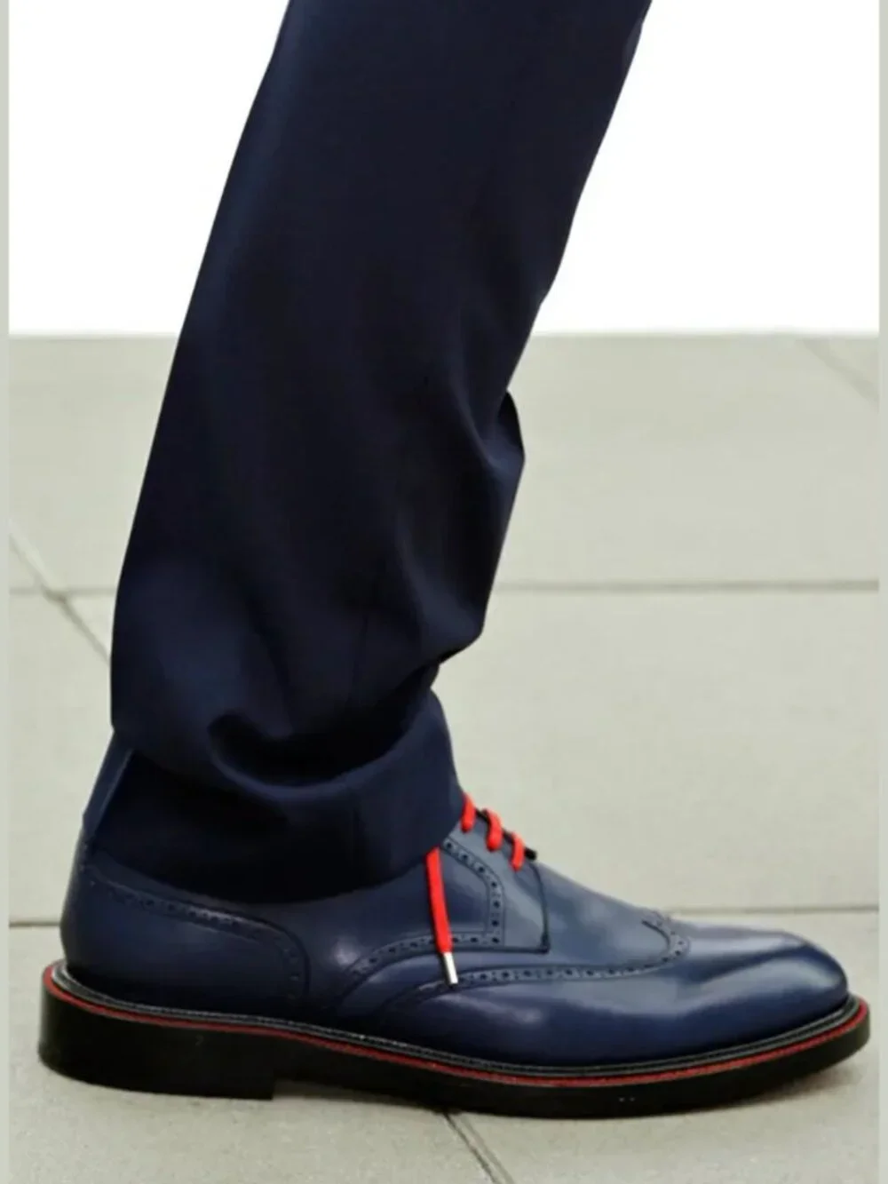Dior Homme Wingtip Leather Derby Shoes